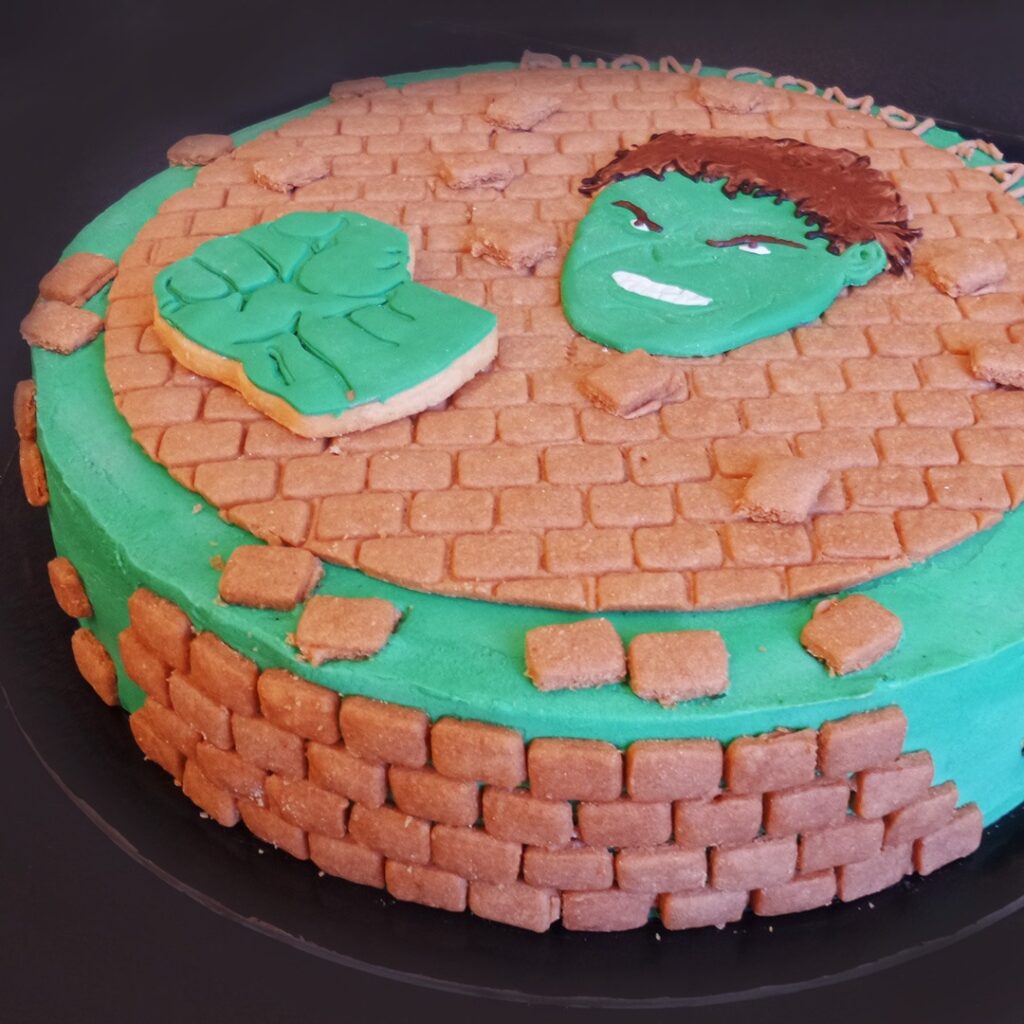 torte personalizzate bambini hulk